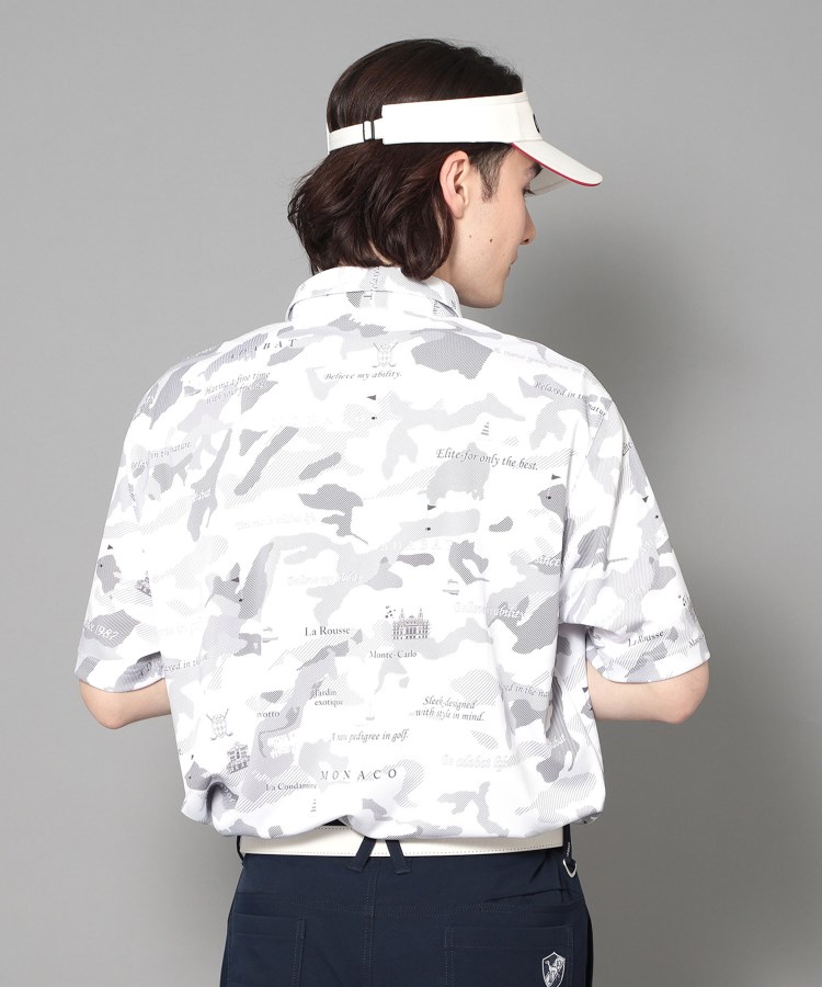 アダバット(メンズ)(adabat(Men))の【新レーベル ADABAT NAVY】UVカット／吸水速乾 モナコリンクスプリントポロシャツ28