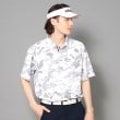 アダバット(メンズ)(adabat(Men))の【新レーベル ADABAT NAVY】UVカット／吸水速乾 モナコリンクスプリントポロシャツ ホワイト(101)