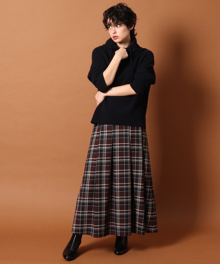 DRESSTERIOR ドレステリア ツイードタックスカート チェック-