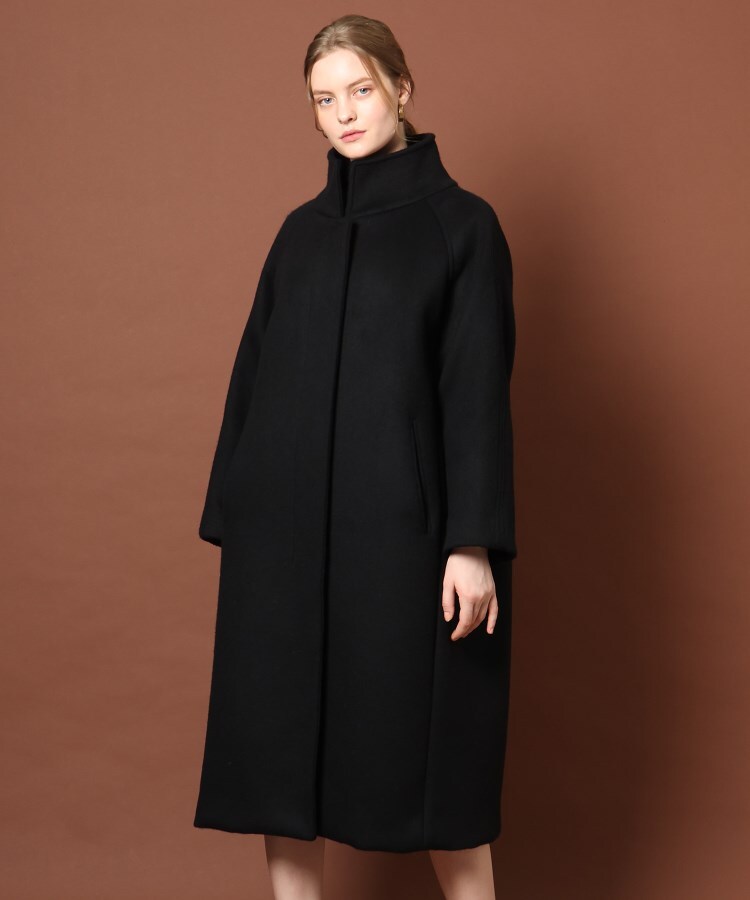 【CLASSY.12月号掲載】【人気コートが今年らしくリバイバル】ヘリテージスタンドカラーコート