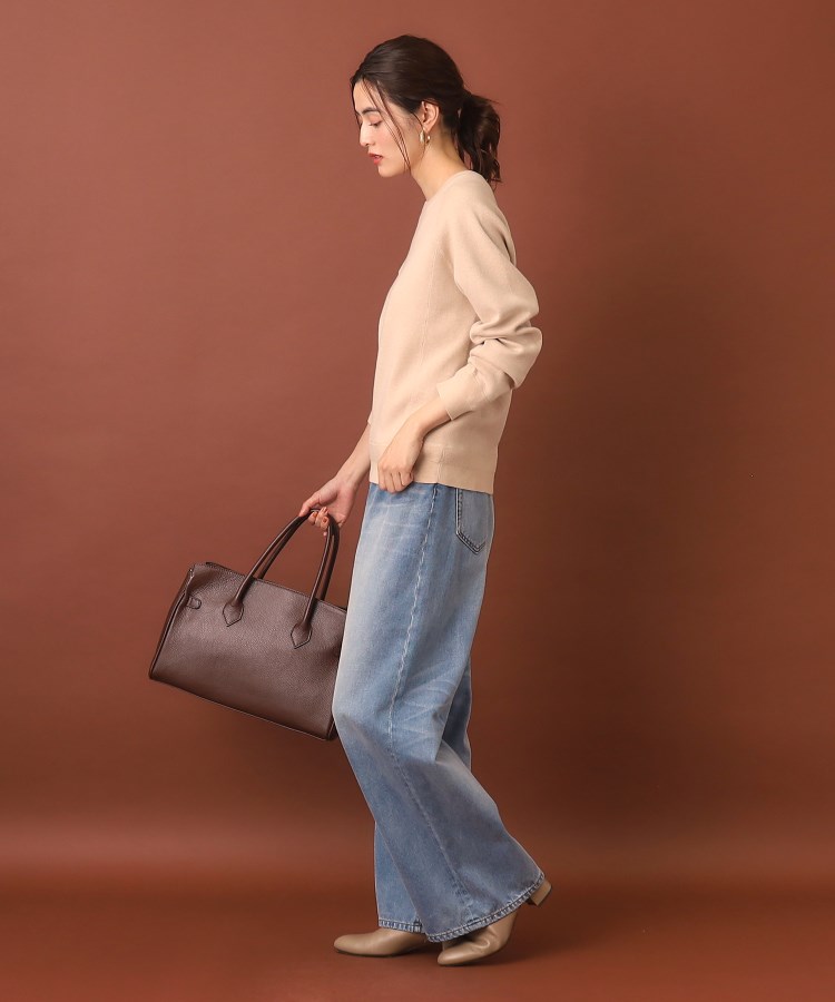 ドレステリア(レディース)(DRESSTERIOR(Ladies))の【洗える/大人カジュアル/秋冬カラー】ウォッシャブルコットンカシミヤニット44