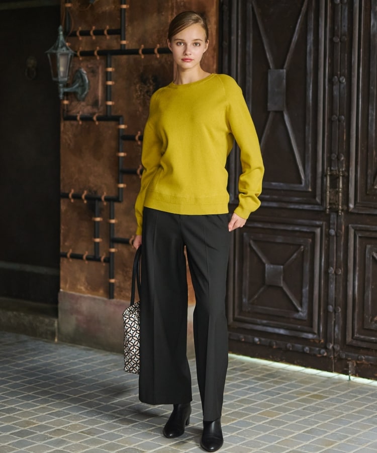 ドレステリア(レディース)(DRESSTERIOR(Ladies))の【洗える/大人カジュアル/秋冬カラー】ウォッシャブルコットンカシミヤニット4