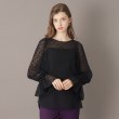 ドレステリア(レディース)(DRESSTERIOR(Ladies))の【洗える/大人フェミニン】シアードットジャカードブラウス7