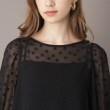 ドレステリア(レディース)(DRESSTERIOR(Ladies))の【洗える/大人フェミニン】シアードットジャカードブラウス27
