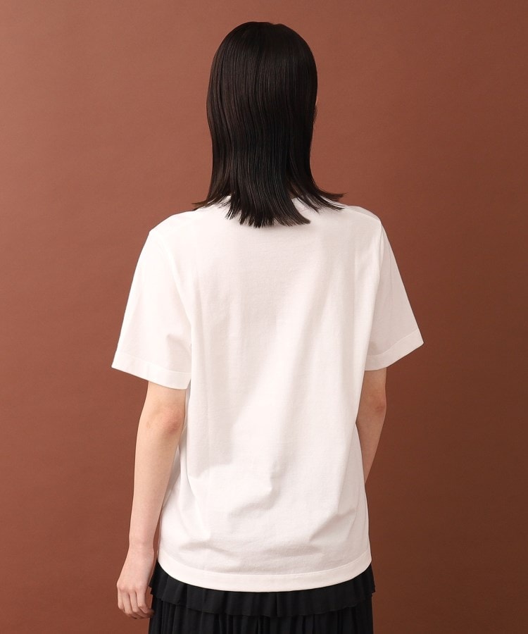洗える】ベーシックコットン箔ロゴTシャツ(Tシャツ 洗える】ベーシックコットン箔ロゴTシャツ(Tシャツ