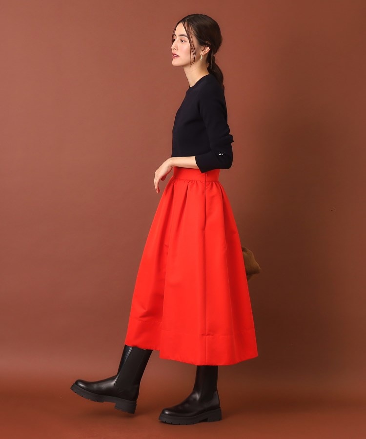 ドレステリア(レディース)(DRESSTERIOR(Ladies))の【大人百花冬号掲載　モデル美香さん着用】タックボリュームスカート5