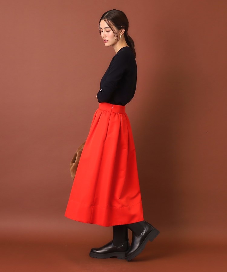 ドレステリア(レディース)(DRESSTERIOR(Ladies))の【大人百花冬号掲載　モデル美香さん着用】タックボリュームスカート6