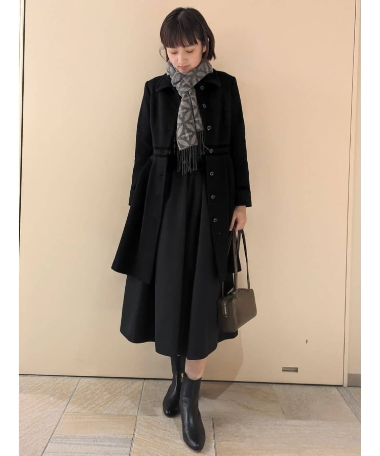 大人百花冬号掲載 モデル美香さん着用】タックボリューム 大人百花冬号掲載 モデル美香さん着用】タックボリューム
