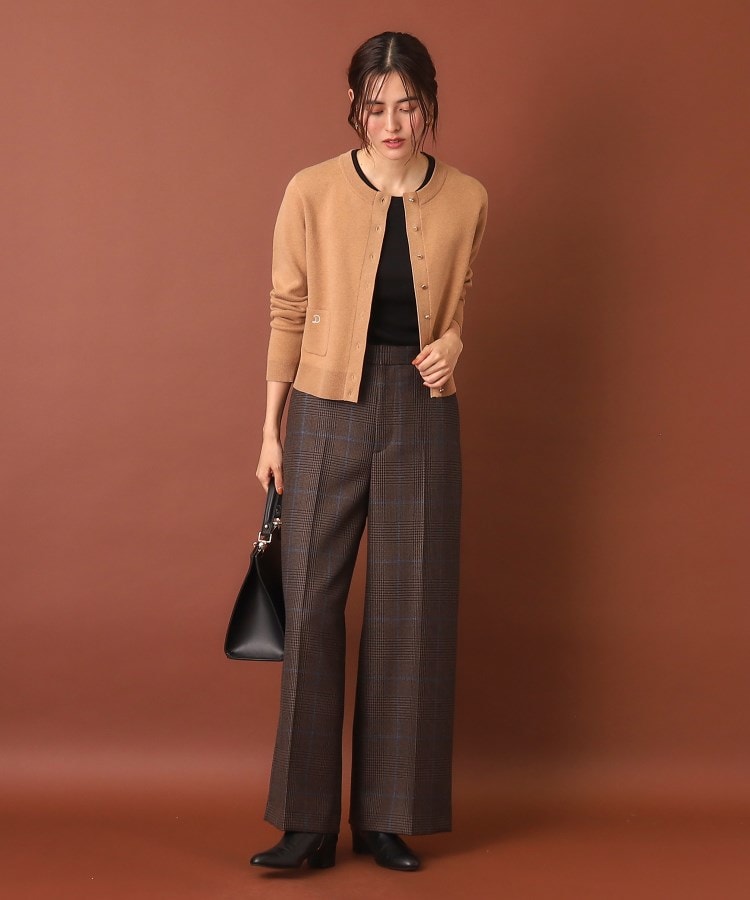 ドレステリア(レディース)(DRESSTERIOR(Ladies))の【otonaMUSE11月号掲載】ウォッシャブルコットンカシミヤ混カーディガン30