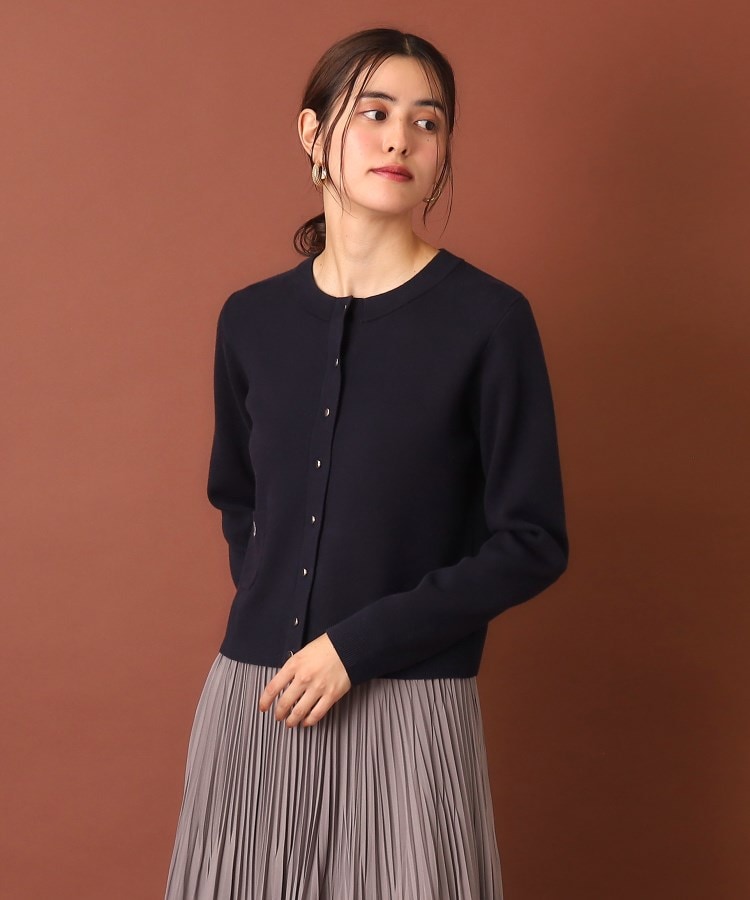 otonaMUSE11月号掲載】ウォッシャブルコットンカシミヤ混 otonaMUSE11月号掲載】ウォッシャブルコットンカシミヤ混