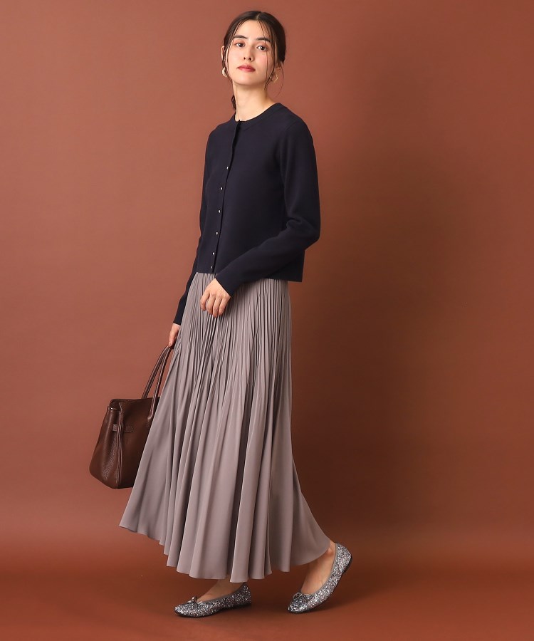 ドレステリア(レディース)(DRESSTERIOR(Ladies))の【otonaMUSE11月号掲載】ウォッシャブルコットンカシミヤ混カーディガン38