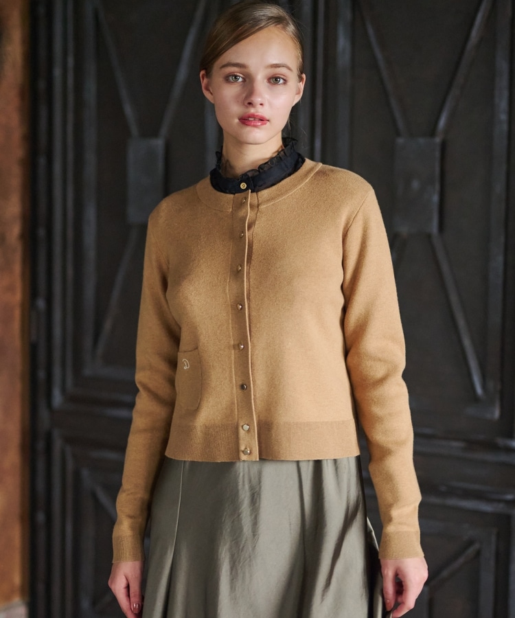 otonaMUSE11月号掲載】ウォッシャブルコットンカシミヤ混 otonaMUSE11月号掲載】ウォッシャブルコットンカシミヤ混