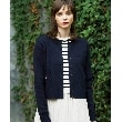 ドレステリア(レディース)(DRESSTERIOR(Ladies))の【otonaMUSE11月号掲載】ウォッシャブルコットンカシミヤ混カーディガン ネイビー(094)