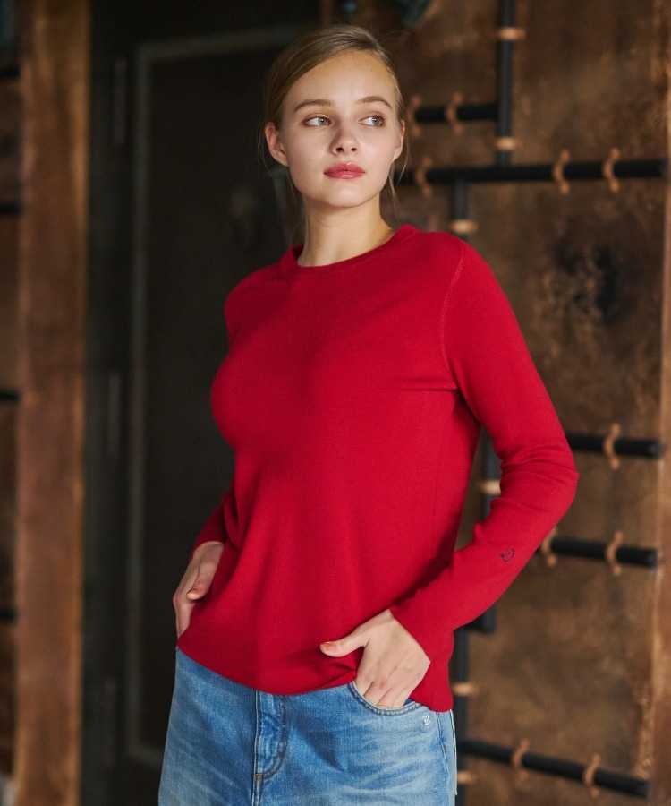 ドレステリア(レディース)(DRESSTERIOR(Ladies))のストレッチフルニードルプルオーバーニット11