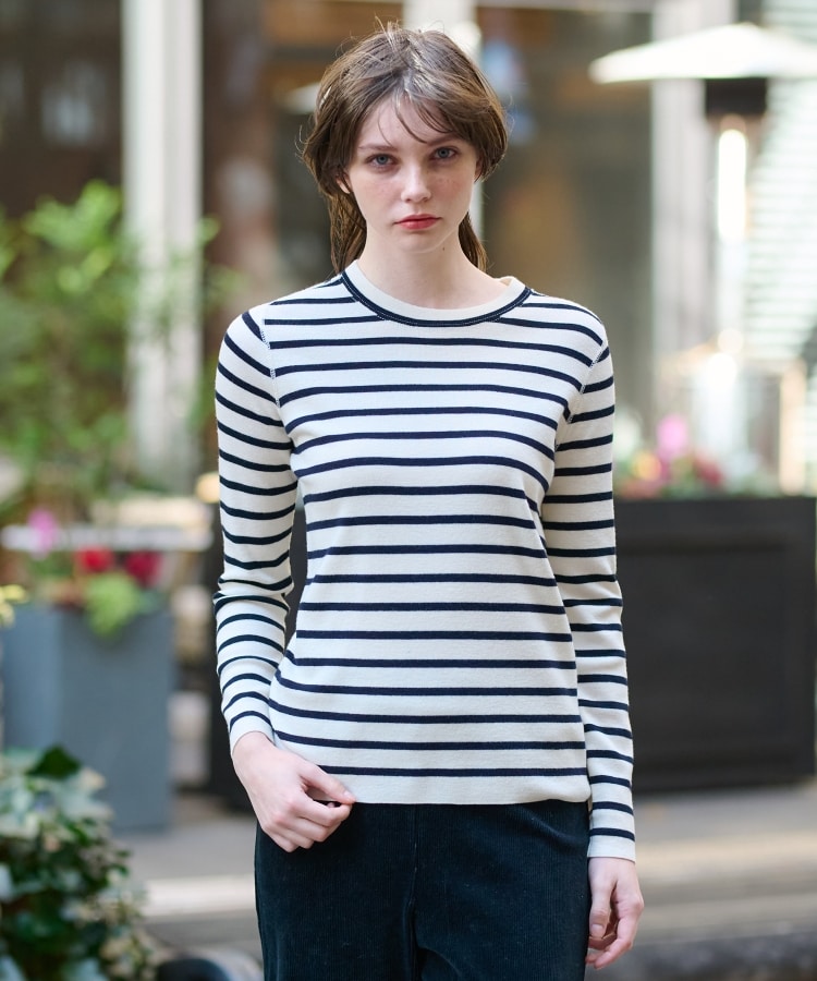 ドレステリア(レディース)(DRESSTERIOR(Ladies))のストレッチフルニードルプルオーバーニット9