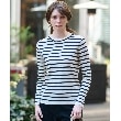 ドレステリア(レディース)(DRESSTERIOR(Ladies))のストレッチフルニードルプルオーバーニット ネイビー(394)