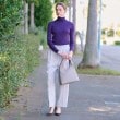 ドレステリア(レディース)(DRESSTERIOR(Ladies))の【リラックス/大人カジュアル】サテンイージーパンツ23