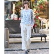ドレステリア(レディース)(DRESSTERIOR(Ladies))の【リラックス/大人カジュアル】サテンイージーパンツ1