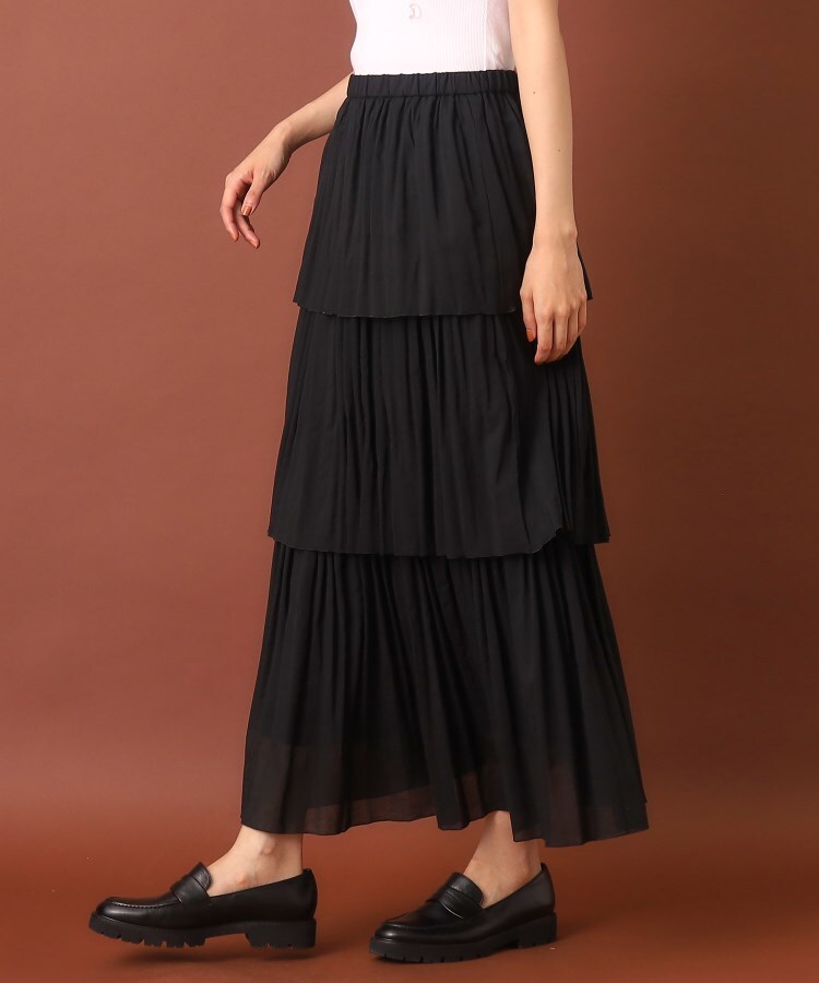 DRESSTERIOR スカート 「洗える」サーキュラープリーツスカート