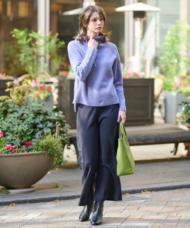 ドレステリア(レディース)(DRESSTERIOR(Ladies))の【限定カラーあり】カシミヤブレンドフードニット12