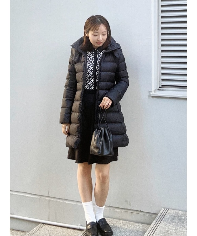 大人百花冬号掲載 モデル美香さん着用】ホワイトグースダウン 大人百花冬号掲載 モデル美香さん着用】ホワイトグースダウン