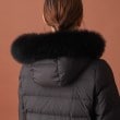 ドレステリア(レディース)(DRESSTERIOR(Ladies))の【軽量/3WAY】ブルーフォックスファーロングタフタダウンコート10