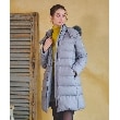 ドレステリア(レディース)(DRESSTERIOR(Ladies))の【大人百花冬号掲載　モデル美香さん着用】ブルーフォックスファーロングダウンコート3