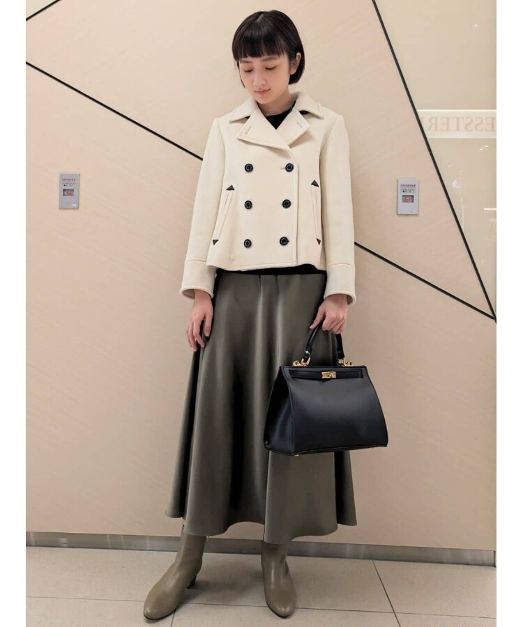 ドレステリア(レディース)(DRESSTERIOR(Ladies))のサテンナロースカート17
