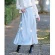 ドレステリア(レディース)(DRESSTERIOR(Ladies))のサテンナロースカート1