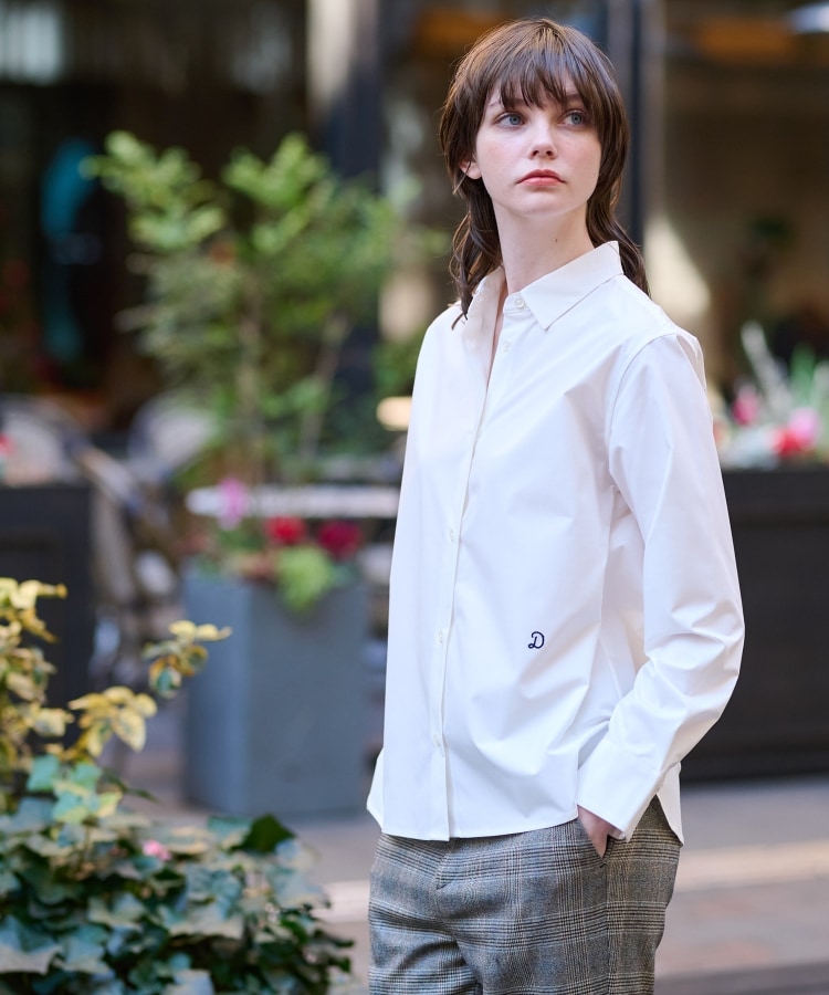 ドレステリア(レディース)(DRESSTERIOR(Ladies))の【ベーシック】ソフトレギュラーカラーシャツ6