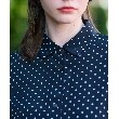 ドレステリア(レディース)(DRESSTERIOR(Ladies))の【大人カジュアル/洗える】ソフトレギュラーカラードットシャツ9