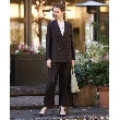 ドレステリア(レディース)(DRESSTERIOR(Ladies))の【CLASSY.5月号掲載】【セットアップ可】コットンリネンダブルジャケット36