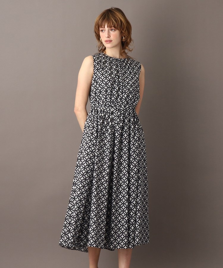 ドレステリア(レディース)(DRESSTERIOR(Ladies))のオーバーラップサークルノースリーブワンピース15