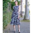 ドレステリア(レディース)(DRESSTERIOR(Ladies))のオーバーラップサークルノースリーブワンピース31