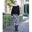 ドレステリア(レディース)(DRESSTERIOR(Ladies))のオーバーラップサークルタックスカート2
