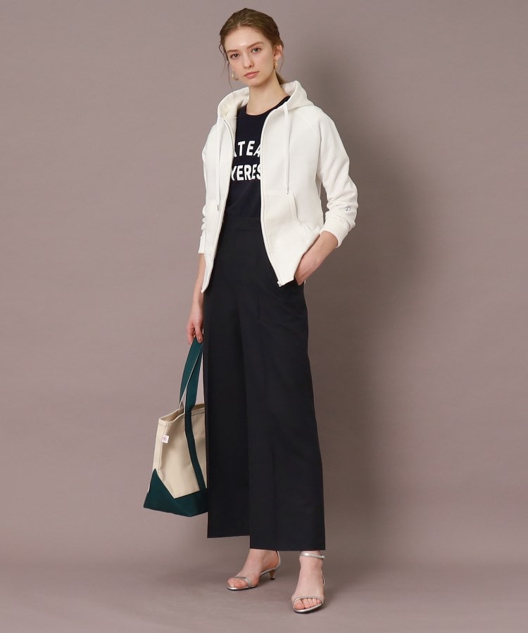 ドレステリア(レディース)(DRESSTERIOR(Ladies))の【CLASSY.5月号掲載】【セットアップ可/洗える】リネンブレンドワイドパンツ31