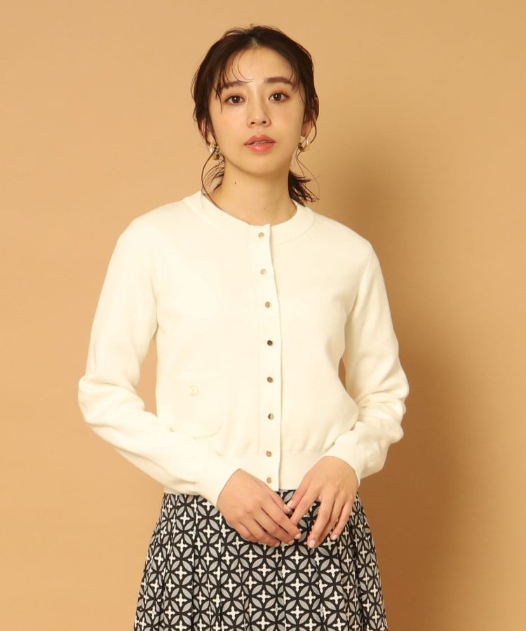 ドレステリア(レディース)(DRESSTERIOR(Ladies))の【CLASSY.5月号掲載】ウォッシャブルコットンカシミヤカーディガン33