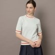 ドレステリア(レディース)(DRESSTERIOR(Ladies))の【洗える】トリコロールジャカードハーフスリーブニット10