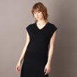 ドレステリア(レディース)(DRESSTERIOR(Ladies))の【前後２WAY/セットアップ】リネン混裏毛Vネックプルオーバー1