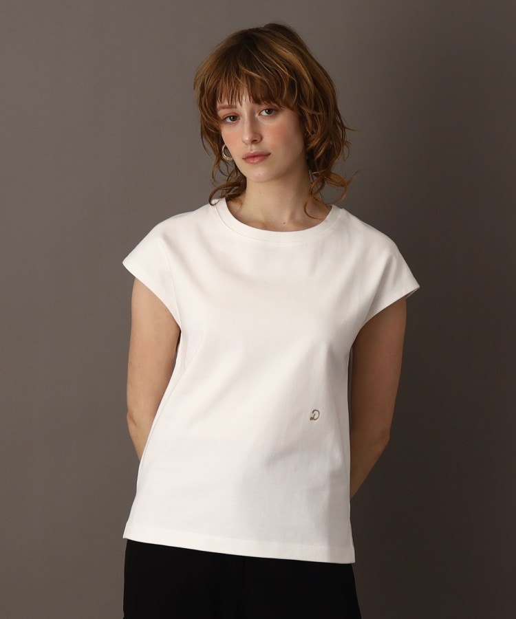 ドレステリア(レディース)(DRESSTERIOR(Ladies))のエシカルオーガニックフレンチ袖Tシャツ10