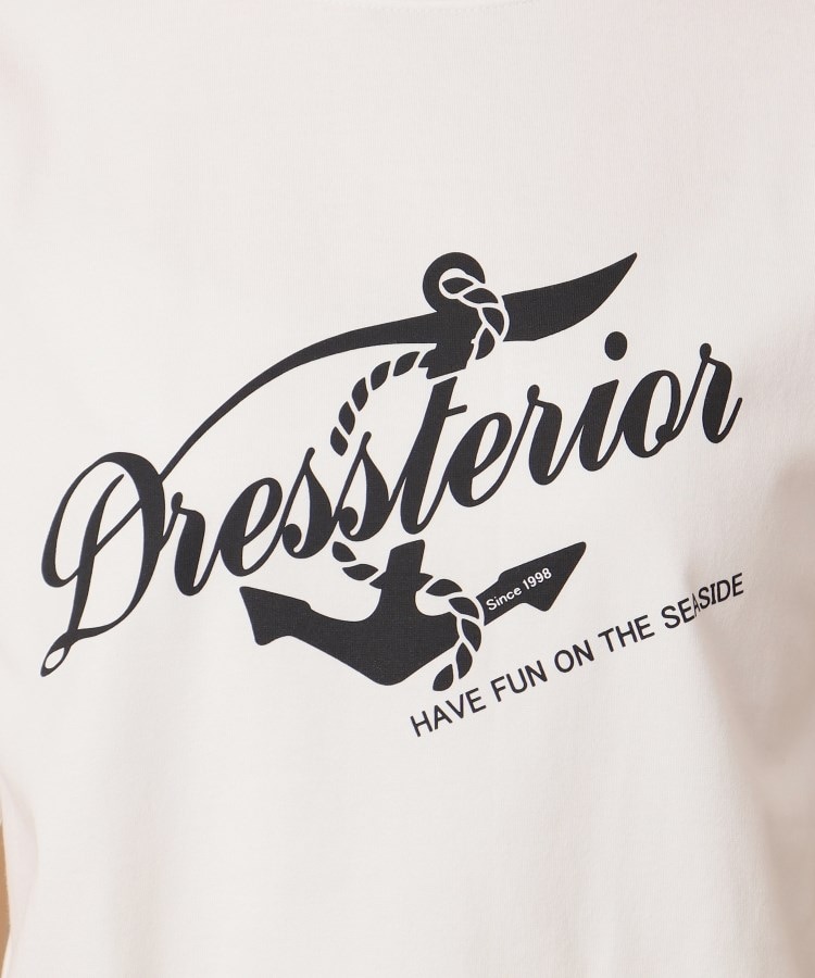 ドレステリア(レディース)(DRESSTERIOR(Ladies))のマリンロゴプリントTシャツ4