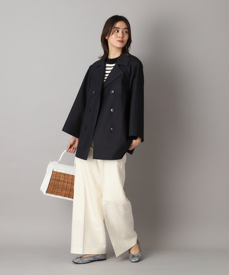 ドレステリア(レディース)(DRESSTERIOR(Ladies))の【撥水加工】Aラインショートトレンチジャケット33