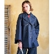 ドレステリア(レディース)(DRESSTERIOR(Ladies))の【撥水加工】Aラインショートトレンチジャケット8