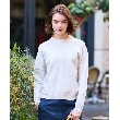 ドレステリア(レディース)(DRESSTERIOR(Ladies))の【洗える／春夏カラー】ウォッシャブル コットンカシミヤ混ニット ライトグレー(011)