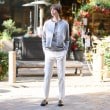 ドレステリア(レディース)(DRESSTERIOR(Ladies))の【春色/洗える】ウォッシャブルコットンカシミヤ混カーディガン8