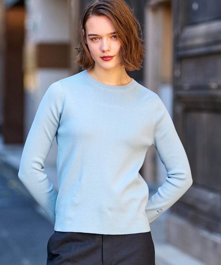 ドレステリア(レディース)(DRESSTERIOR(Ladies))のコットンフルニードルプルオーバーニット18