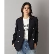 ドレステリア(レディース)(DRESSTERIOR(Ladies))の【セットアップ】リネン混ダブルブレストジャケット21