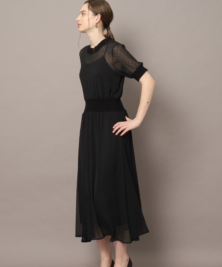 ドレステリア(レディース)(DRESSTERIOR(Ladies))の【EC・ルクア別注カラーあり】ドットカットジャカードハーフスリーブ16