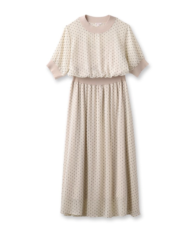 ドレステリア(レディース)(DRESSTERIOR(Ladies))の【EC・ルクア別注カラーあり】ドットカットジャカードハーフスリーブ21