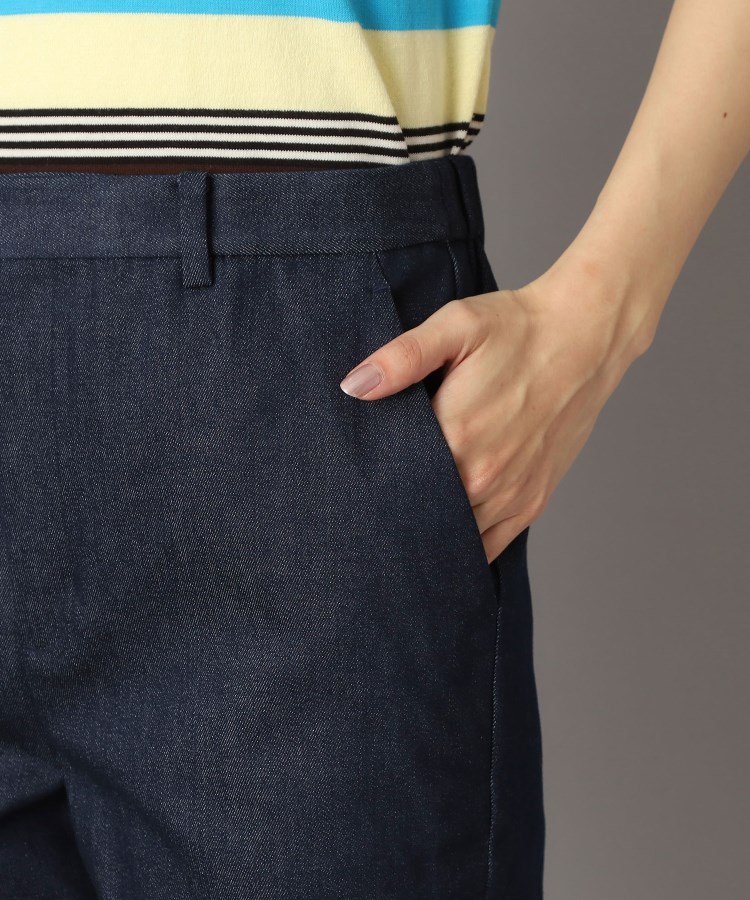 ドレステリア(レディース)(DRESSTERIOR(Ladies))の【美脚シルエット】ストレッチデニムテーパードパンツ12